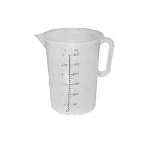 Messbecher Kunststoff 1 Liter 